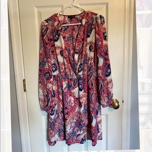 The Limited paisley dress size medium